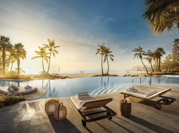 Two pools and the beach at your door